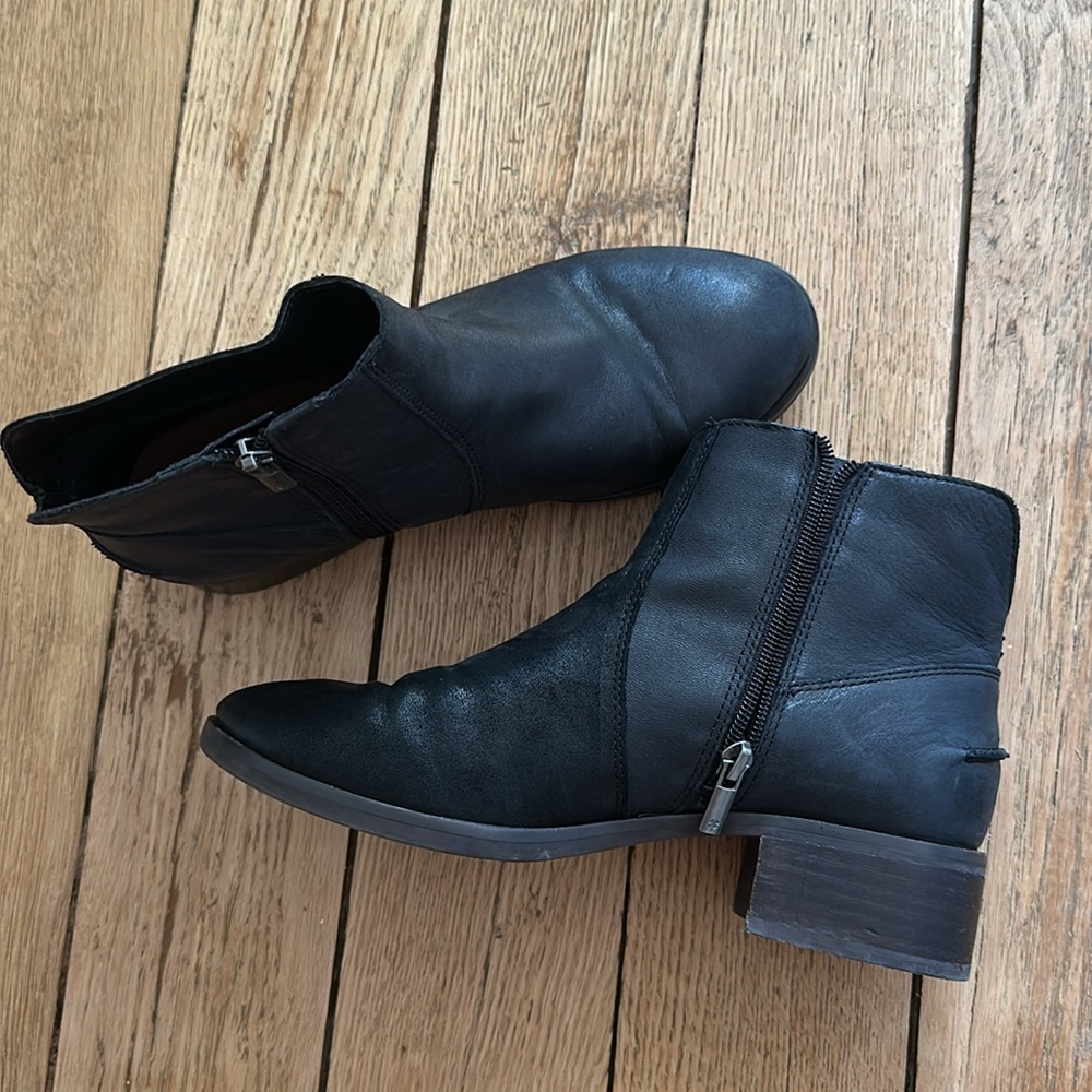 Lucky Brand Black Ankle Booties - SZ 8.5